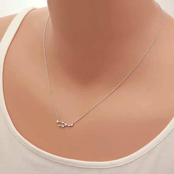 Ромашки 10 шт./лот Зодиака телец ожерелье Астрология Знак зодиака созвездие для