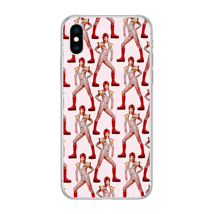 Ciciber чехлы для телефонов iPhone 11 Pro Max 8 7 6 6s Plus SE 5 мягкий чехол из ТПУ X Xs XR XS David Bowie Fundas |