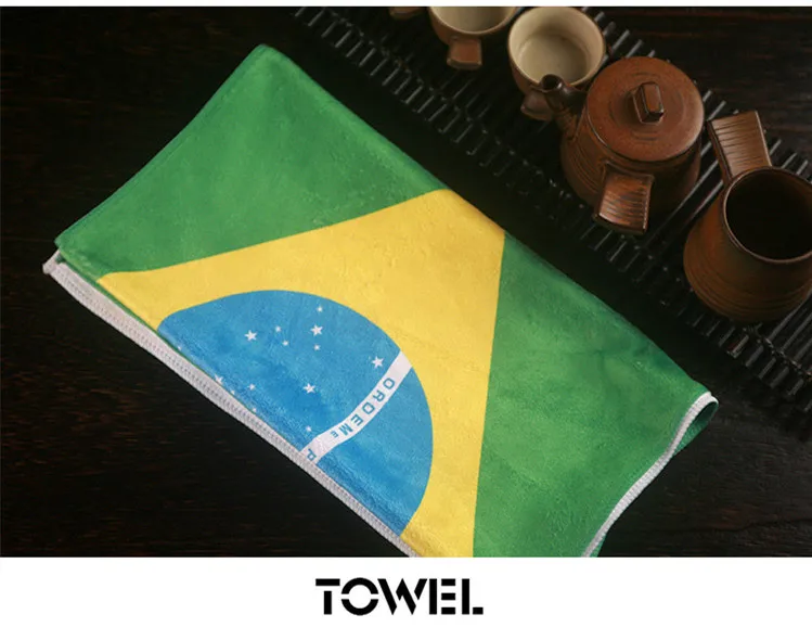 ТКАНЕВОЕ полотенце из сверхтонкого волокна для Бразильского чемпионата мира по