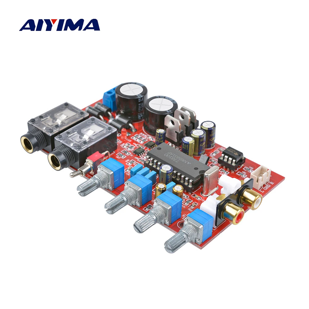 Предусилитель AIYIMA M65831AP + NE5532 для караоке с цифровой реверберацией плата