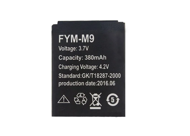 OCTelect FYM-M9 аккумулятора smart watch телефон 380 мАч аккумулятор для | Электроника