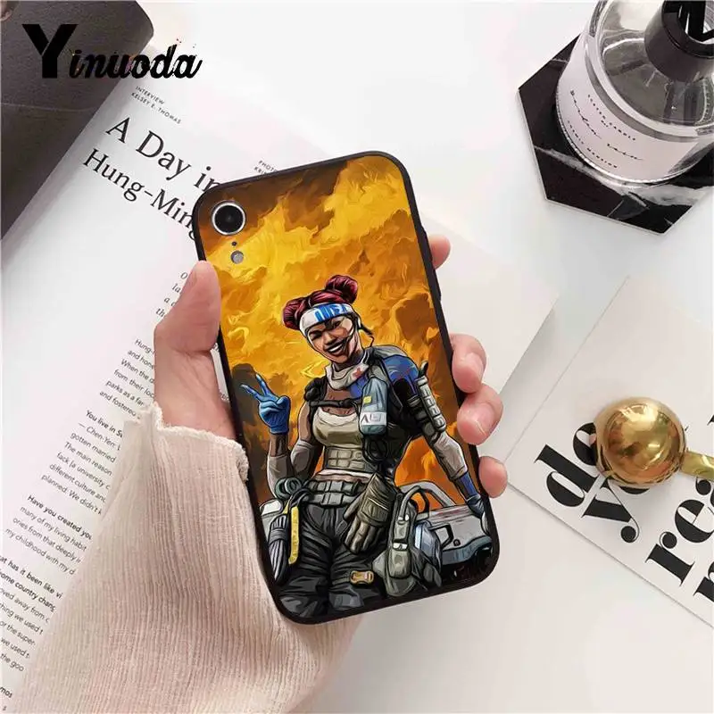 Чехол для телефона Yinuoda Apex Legends iPhone 8 7 6 6S 6Plus X XS MAX 5 5S SE XR Fundas Capa 11 pro max|Чехлы-накладки|