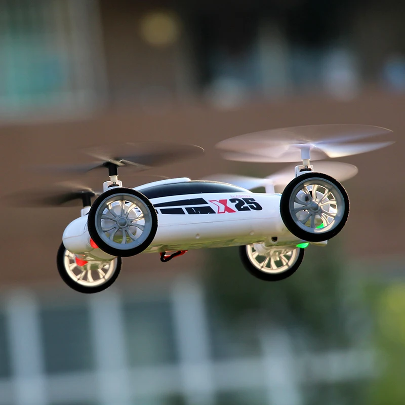 SongYang X25 2 4G 8CH 6-осевой переключатель скорости с 3D Flips RC Квадрокоптер Airphibian летающий