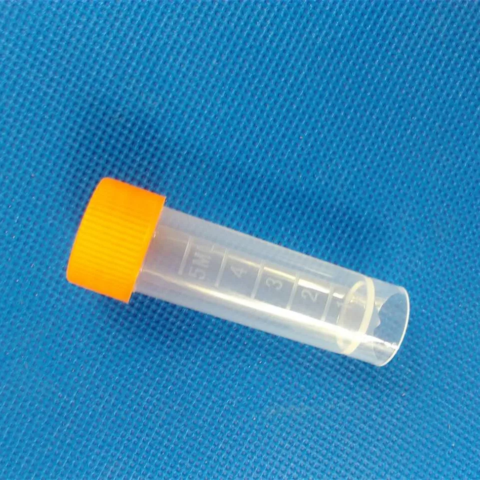 100 шт./лот 5 мл замораживающие трубки градуированная центрифуга пробная трубка