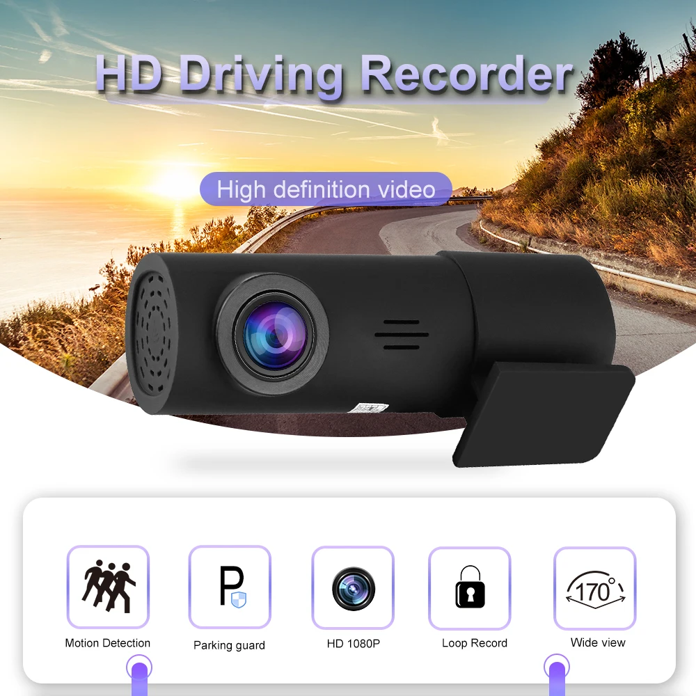 Оригинальная мини-автомобильная dvr камера Wifi 1080 P HD ночного видения маленькая камера для автомобиля Автомобильный видеорегистратор g-сенсор 170 широкий дисплей