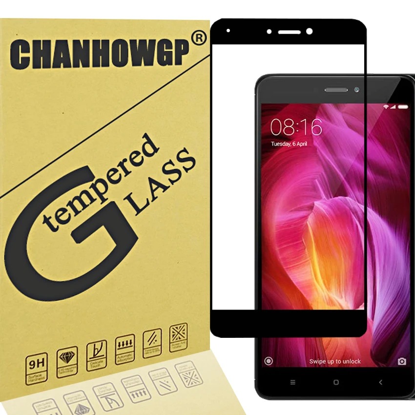Полностью закаленное стекло для Xiaomi Redmi Note 4X 32 ГБ защита экрана телефона на 4 Pro 64