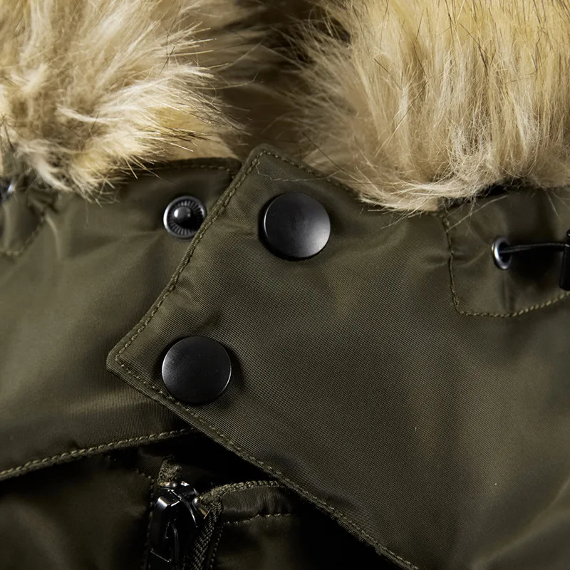 2018 Утепленная зимняя куртка парки Мужская брендовая одежда мужская хлопковая