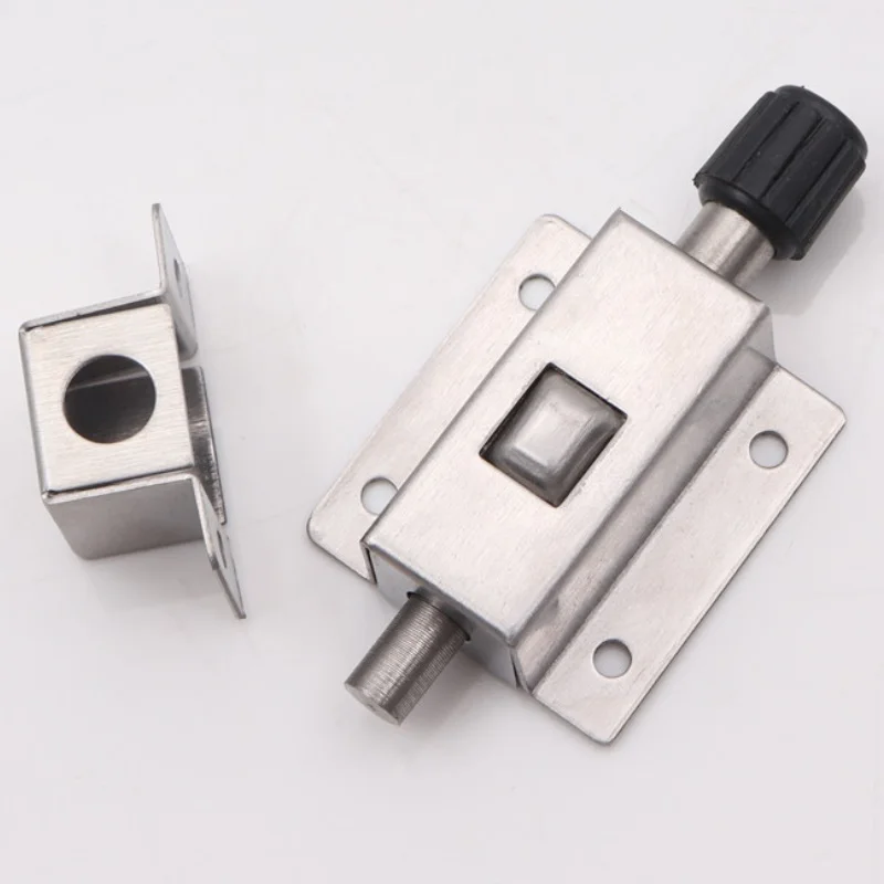 5 шт./лот Защелка двери окна из нержавеющей стали Скользящий замок с пружинной