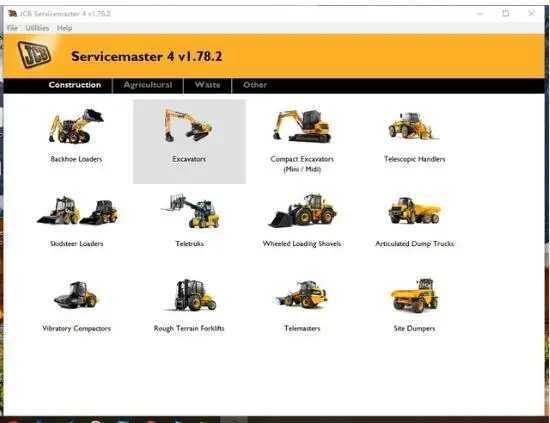 JCB ServiceMaster 4 v1.78.2 [2 2019] полный диагностический |