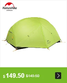 NatureHike открытый кемпинг Opalus туннель палатка для 3-4 человек 4 сезона большой семейный тент природа поход палатка