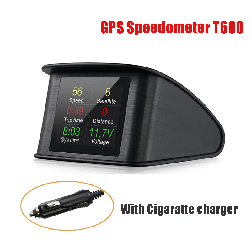 Автомобильный GPS P10 OBD компьютер T600 цифровой измеритель скорости автомобиля