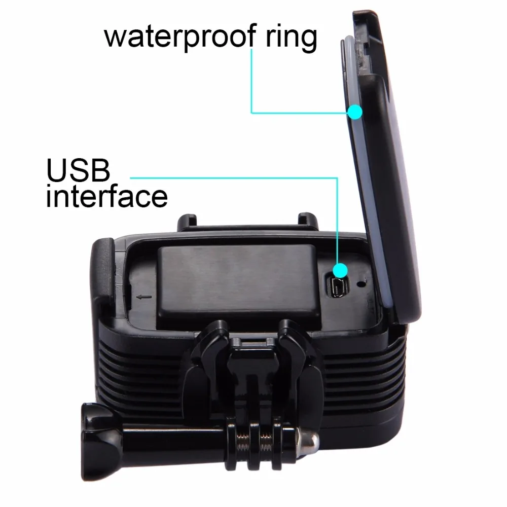 PULUZ 40m Waterproof IPX8 Photo Studio Video Light Lamp 20 LEDs Diving Fill-in for GoPro HERO5/4/3/2/1/DJI OSMO Action | Электроника