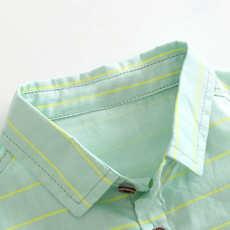 Комплект одежды для мальчиков из 2 предметов рубашка в полоску + шорты с