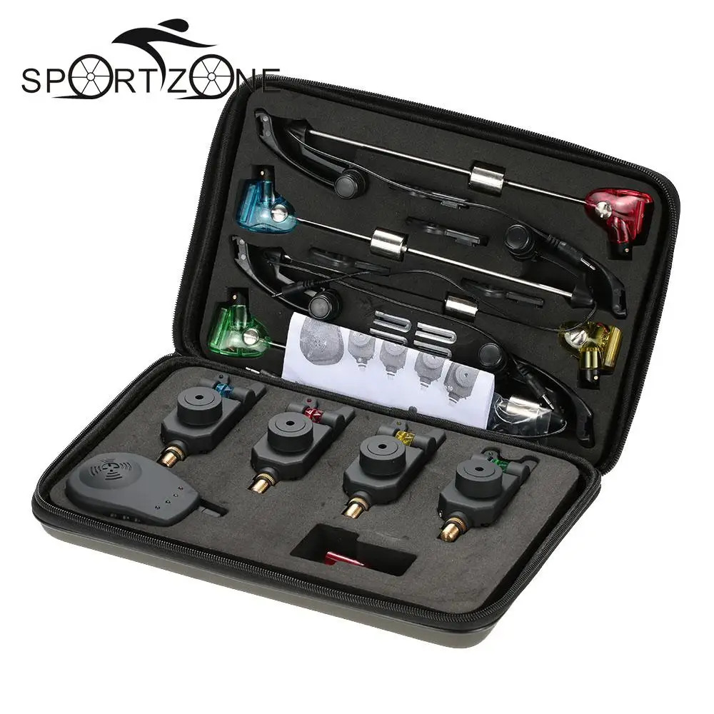 Набор беспроводных сигнализаторов клева Lixada цифровой комплект сигнализации для