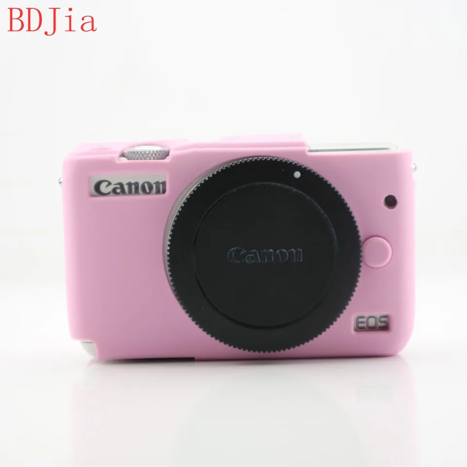 Высококачественный силиконовый чехол для камеры Canon EOS M10 eosm10 7 видов цветов