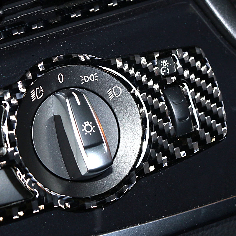 SRXTZM для BMW F10 F07 F01 F25 F26 внутренние кнопки переключения фар из углеродного волокна