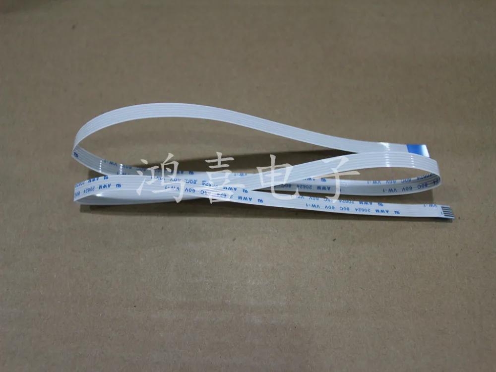 Новинка AWM 20624 80C 60 в ленточный кабель 1 0 мм Шаг 5 контактов 600 700 вперед направление