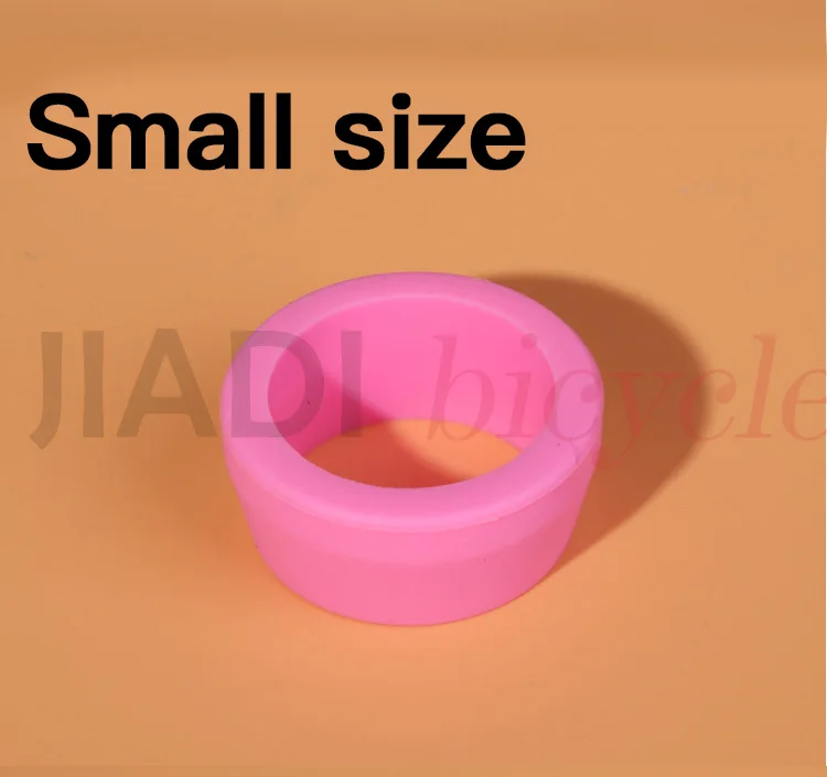 pink small size MUQZI велосипедный Подседельный штырь силикагель водонепроницаемый пылезащитный чехол эластичное прочное резиновое кольцо MTB дорожный велосипедный Подседельный штырь защитный чехол - Цвет: pink small size