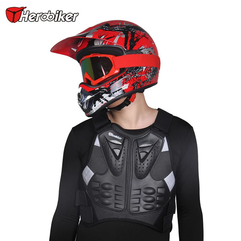 Защитная мотоциклетная куртка HEROBIKER MX для езды по бездорожью на велосипеде DH
