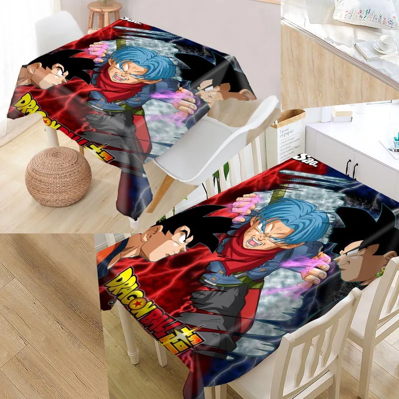Шунцянь Пользовательские Dragon Ball скатерть квадратная/Прямоугольная Скатерть для свадьбы скатерти покрытие ТВ чайная скатерть - Цвет: tablecloth3