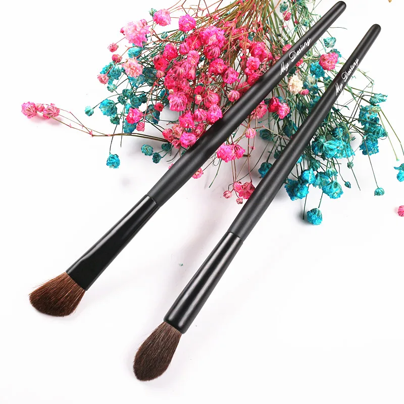 2 шт. кисти для макияжа с деревянной ручкой|shadow brush|eye shadow brushblending brush |