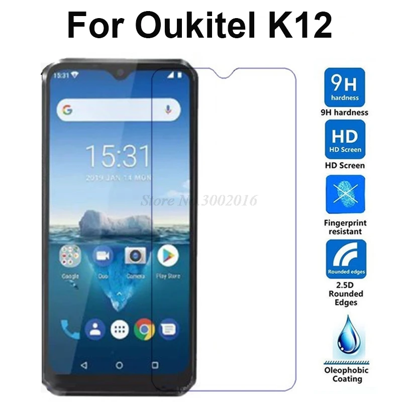 2 шт для Oukitel K12 закаленное стекло 9H 2.5D Высокое качество защита от взрыва 6 3