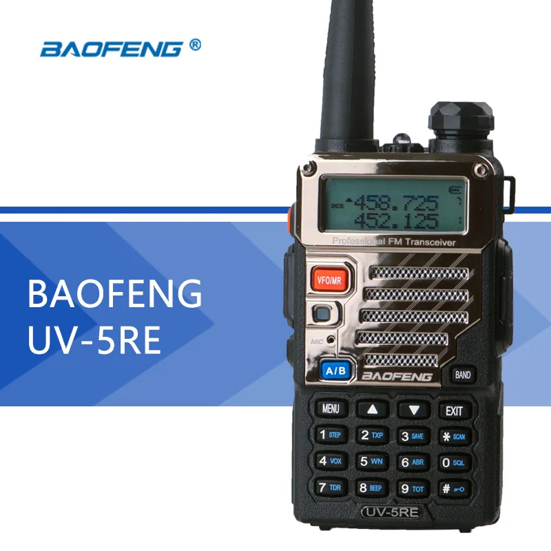 Baofeng UV 5RE рация 5R обновленная версия UHF VHF Dual Watch CB радио VOX FM трансивер для охоты|radio