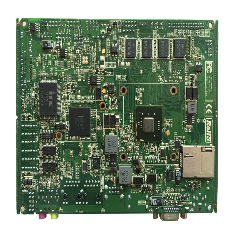 Промышленная материнская плата dual lan 6 RS232 & 2 Lan intel Atom N2800 процессор