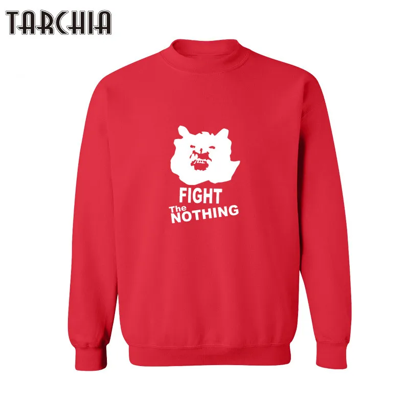 TARCHIA 2021 Толстовка Harajuku модный принт бороться с ничего не свитшоты на осень