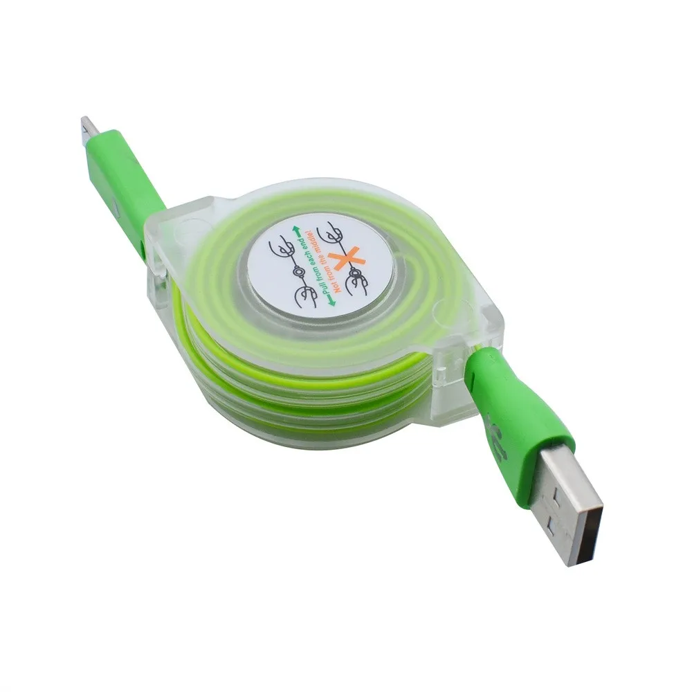 2а светодиодный светильник Micro USB кабель для зарядки и передачи данных 1 м выдвижной кабель для быстрой зарядки кабель для зарядки и передачи данных для телефона z85