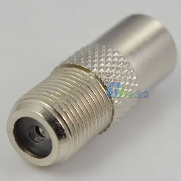 Высококачественный F type гнездовой разъем для PAL штекер коаксиальный ТВ адаптер