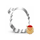 Штамп для печенья с Санта-Клаусом, инструменты для печенья, игрушечная хлебобулочная кухня, продажа товара из нержавеющей стали, китайский рынок онлайн