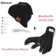 Модная Шапка бини Беспроводной Bluetooth наушники гарнитура Динамик