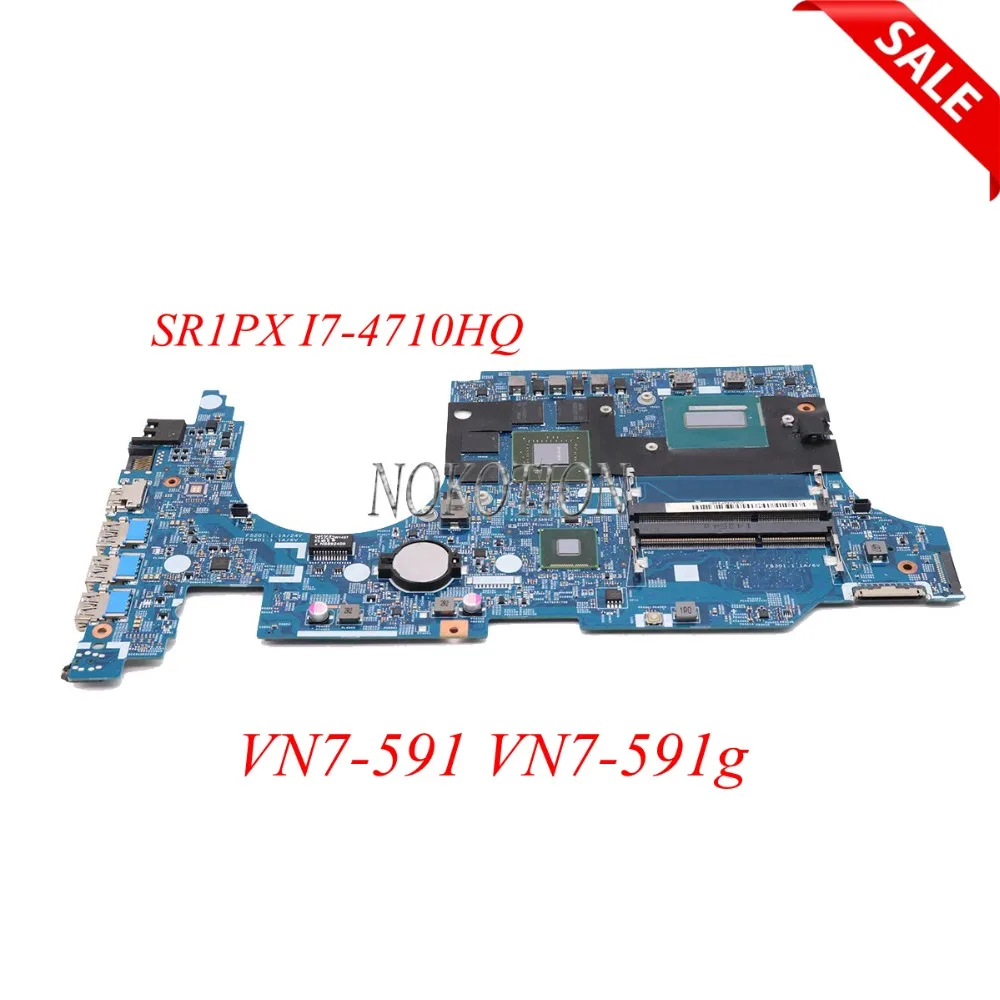 

NOKOTION NBMQL11002 NB.MQL11.002 448.02W05.0011 Main board For acer VN7-591 VN7-591g laptop mothebroard GTX860M SR1PX I7-4710HQ