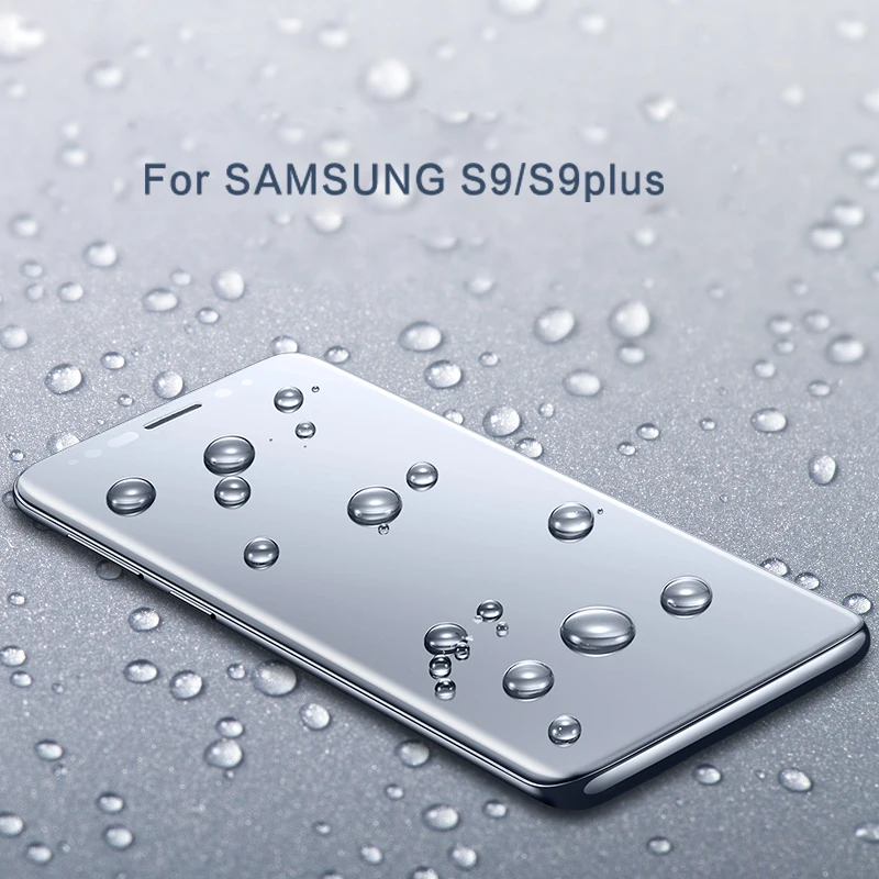 ESVNE 6D изогнутые края 9H защитный Стекло на Samsung Galaxy S8 стекло S9 Plus Screen Protector для