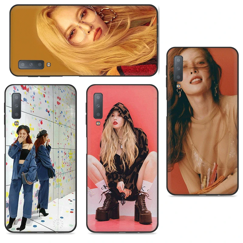 HyunA Ким Мягкий силиконовый чехол для телефона для samsung GaLaxy A3 A5 A6 A7 A8 A9 A10 A30 A40 A50 A70 J6