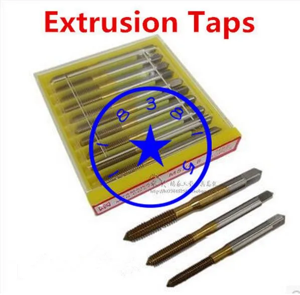 

Free Shipping 10pcs M2 M2.5 M3 M4 M5 M6 M8 M10 M12 YAMAWA HSS Extrusion tap special stainless steel wire tapping