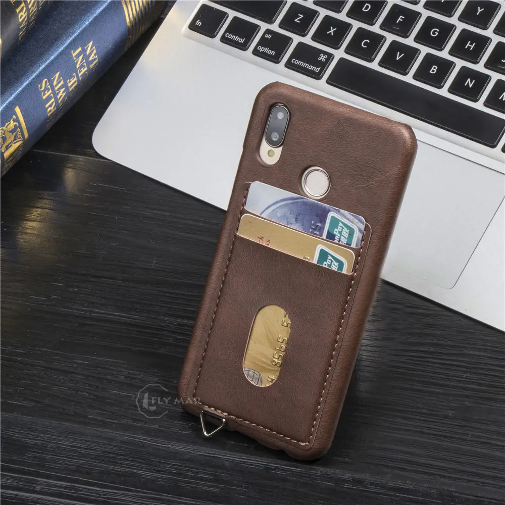 Чехол для карт Huawei P20 Lite/Nova 3E ANE-LX1 ANE-LX3 кожаный защитный чехол телефона P20Lite Nova3 E