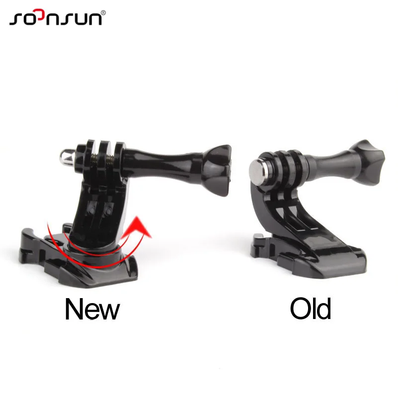 360 Degree Rotary J-Hook Buckle Mount + Long Thumb Screw for GoPro Hero 10 9 8 7 6 5 4 3 2 Xiaomi Yi SJCAM OSMO Action Accessory |
