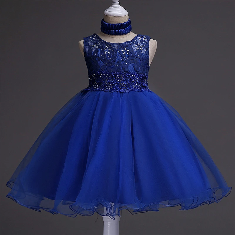 Платья принцессы для девочек-подростков от 2 до 15 лет розовое платье с вышивкой