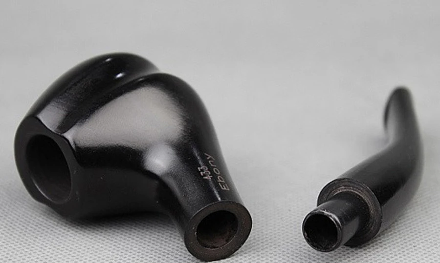 Дымовая трубка из натурального черного дерева 16 инструментов ручной работы