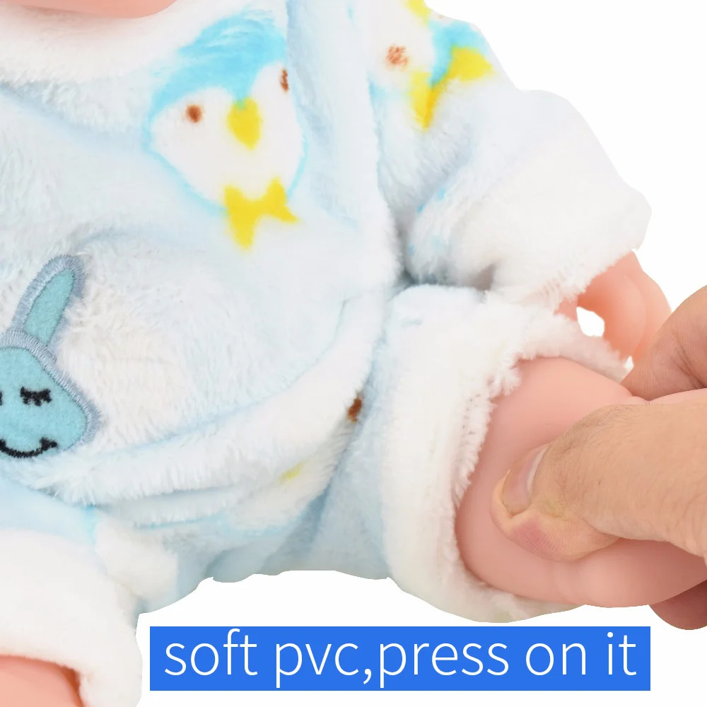 12 дюймов! Boneca bebek baby doll reborn black oyuncak gudetama girl силиконовый мягкий винил lalka реалистичные живые игрушки подарок на день рождения