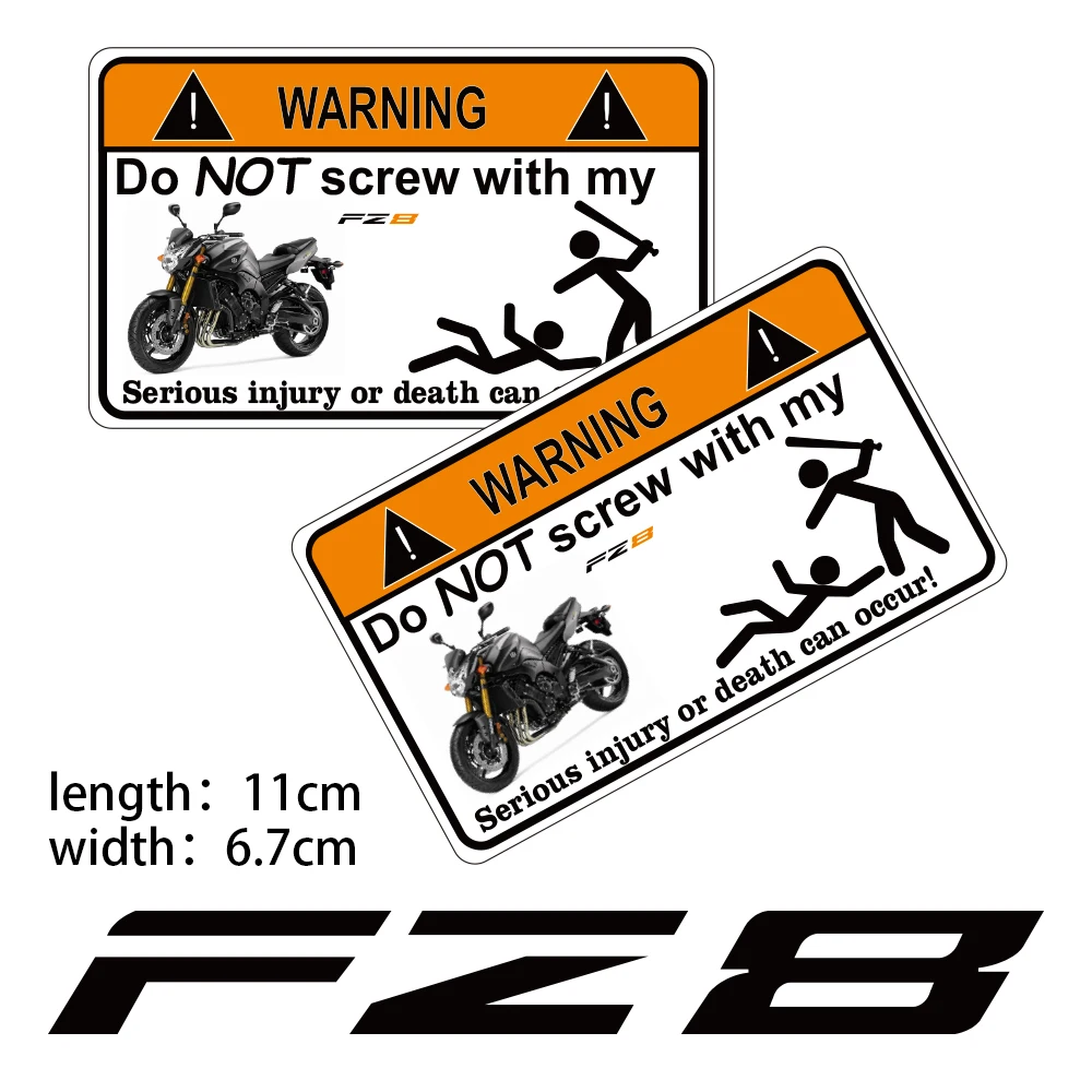 

2 шт., наклейки для YAMAHA FZ8