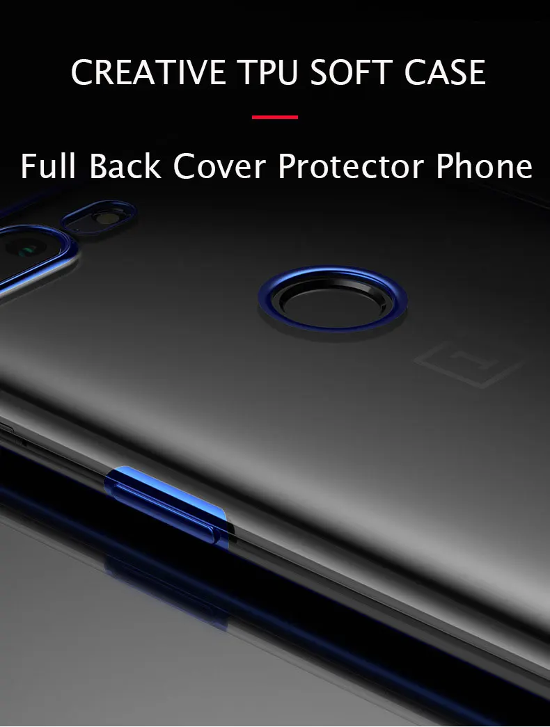 YIYONG Ультратонкий чехол для OnePlus 6 T 6 5 T TPU мягкий чехол One Plus 6 T 6 5 T Coque силиконовый чехол для OnePlus 6 T 5 T чехол для телефона s OnePlus 6 T 6 T 6