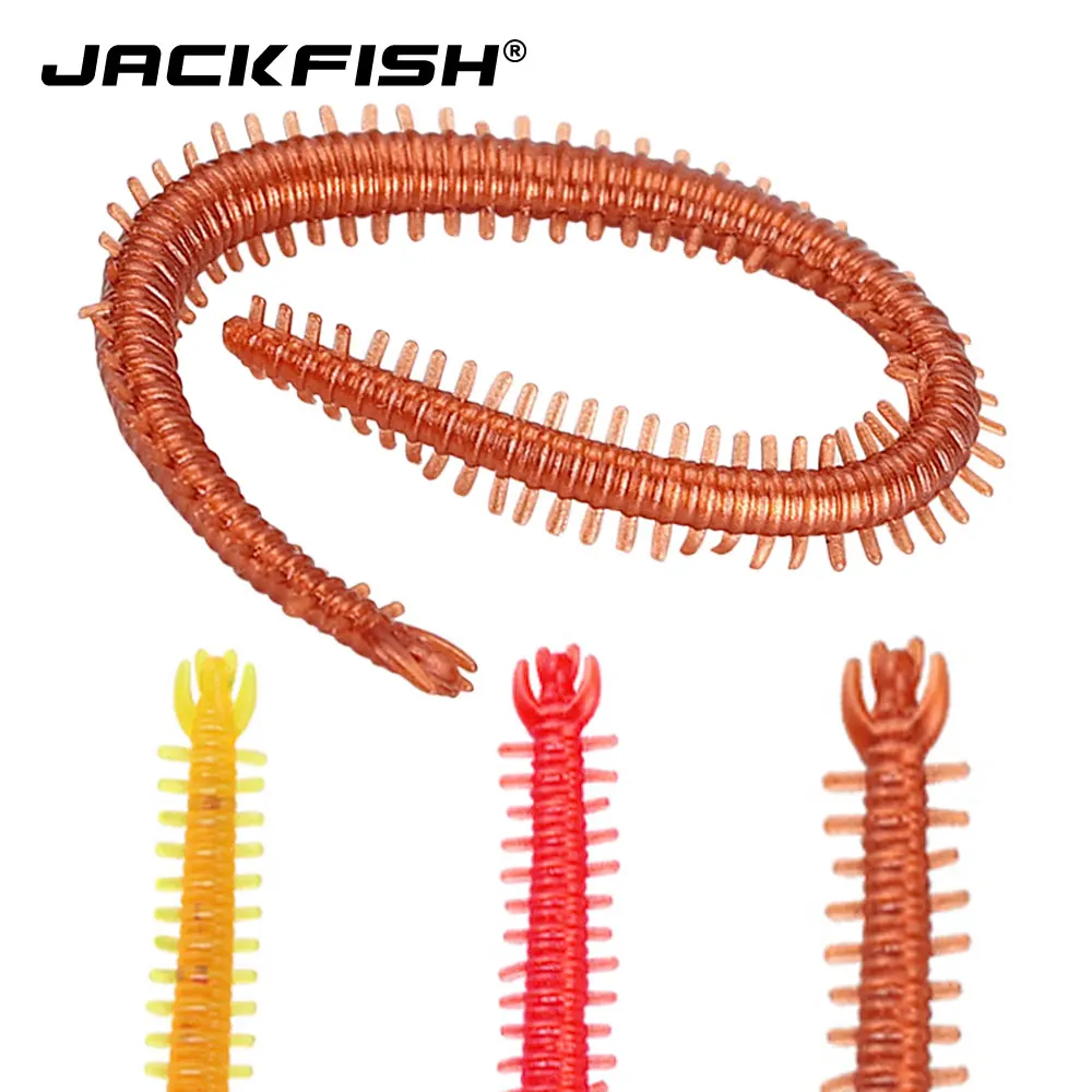 JACKFISH мягкий червь 10 шт./лот мягкая рыболовная приманка Мормышка 13 7 см/2 г Мягкая
