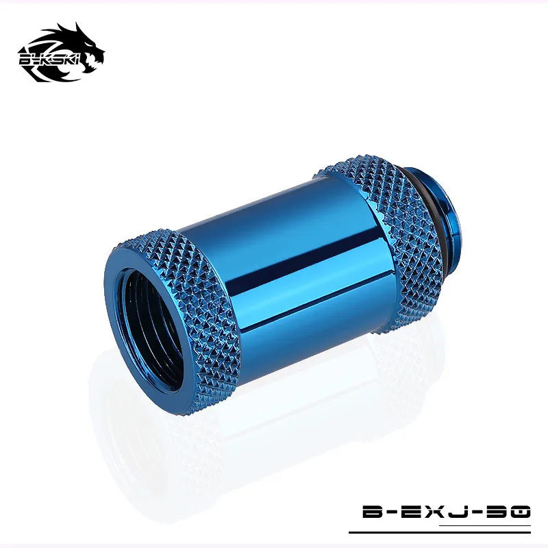 Bykski B-EXJ-7.5mm-50mm штекер-f-удлинитель фитинги бутик Алмазный Узор G1/4 мужские фитинги с внутренней резьбой стиль водяного охлаждения
