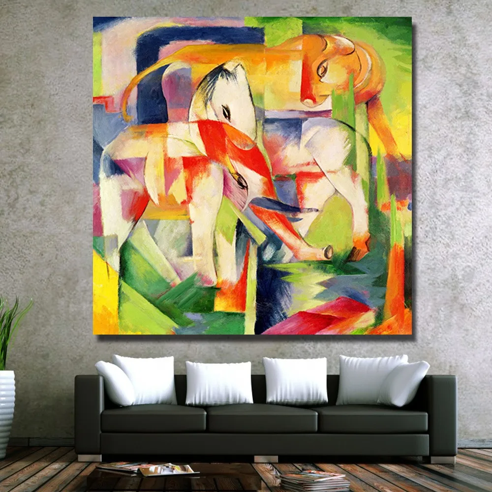 Картина 40 на 40 в интерьере