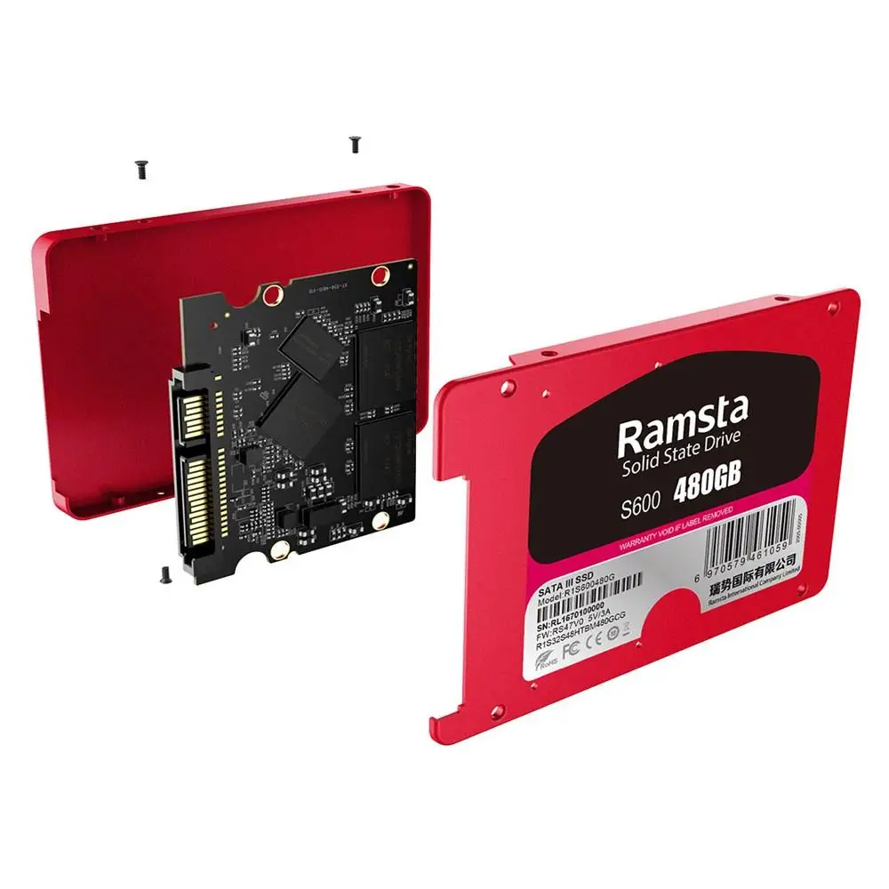 Ramsta S600 HD Жесткий диск 2 5 дюймов hdd 120 ГБ 240 480 SATA3 высокое Скорость SSD Внутренний