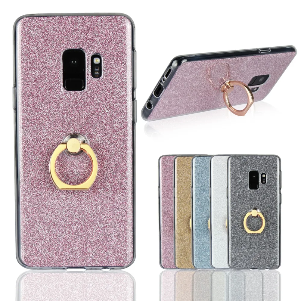 HENGDASHENG чехол для телефона samsung Galaxy S9 анти-осень палец кольцо мобильный телефон