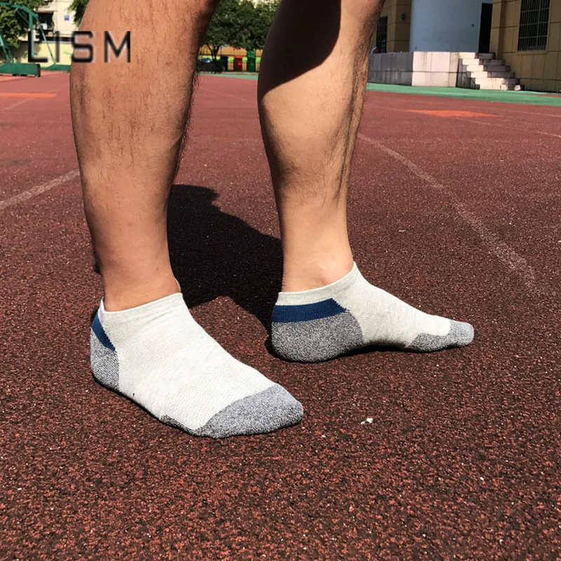 Мужские спортивные носки до лодыжки профессиональные футбольные баскетбольные